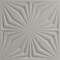 Ekena Millwork 19 5/8in. W x 19 5/8in. H Asher EnduraWall Decorative 3D Wall Panel Covers 2.67 Sq. Ft. WP20X20AHFCP - alternate 4